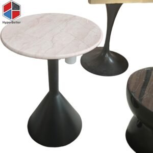 Pink Marble Top Coffee Table