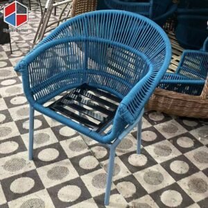 Blue Rope Garden Patio Chairs